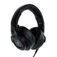 Mackie MC-250 Closed-Back Over-Ear Reference Wired Headphones - Black