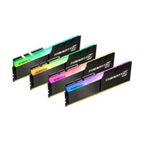 G.Skill Trident Z RGB 32GB (4 x 8GB) DDR4-3600 PC4-28800 CL19 Quad Channel Memory Kit F4-3600C19Q-32GTZRB - Black