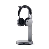 Satechi Aluminum USB Headset Stand - Space Gray