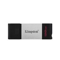 Kingston 128GB DataTraveler 80 SuperSpeed USB 3.2 (Gen 1) Flash Drive - Silver