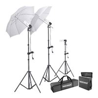 Neewer 600W 5500K Photo Studio Day Light Umbrella Lighting Kit