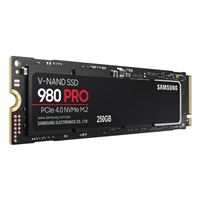 Samsung 980 Pro SSD 250GB M.2 NVMe Interface PCIe Gen 4x4 Internal Solid State Drive with V-NAND 3 bit MLC Technology (MZ-V8P250B)