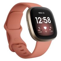 FitBit Versa 3 Smartwatch - Pink Clay/ Soft Gold