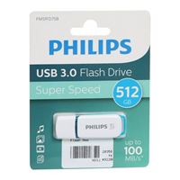 Philips 512GB Snow Edition USB 3.1 (Gen 1 Type-A) Flash Drive Ocean Blue