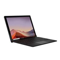 Brydge 12.3 Pro+ Wireless Keyboard with Touchpad for Surface Pro 4, 5, 6, 7 - Black