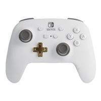 PowerA Enhanced Rechargeable Wireless Controller for Nintendo Switch - White