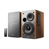 Edifier R1280T 2 Channel Stereo Powered Bookshelf Computer Speakers - Wood