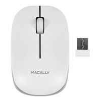 MacAlly Wireless 3 Button Optical RF Mouse for Mac/PC
