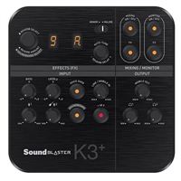 Creative Labs Sound Blaster K3+ USB Powered Recording and Streaming Mixer