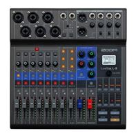 Zoom LiveTrak L-8 Portable 8-Channel Digital Mixer and Multitrack Recorder