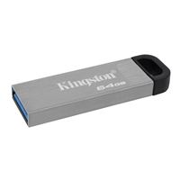 Kingston 64GB DataTraveler Kyson SuperSpeed+ USB 3.2 (Gen 1) Flash Drive - Silver