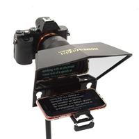 iKan HomeStream Smartphone Teleprompter for DSLR, Mirrorless Cameras & Smartphones w/ Bluetooth Remote