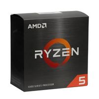 AMD Ryzen 5 5600X Vermeer 3.7GHz 6-Core AM4 Boxed Processor - Wraith Stealth Cooler Included