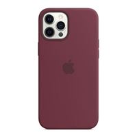Apple Silicone Case with MagSafe for iPhone 12 Pro Max - Plum