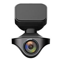 Geko Orbit 950 1080P Front Rear Full HD Wide Angle Dash Cam, Driving Recorder GPS Logging and Wi-Fi Enabled with Driver Assist Features. 16GB Micro SD Card Included