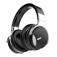 Cowin E7S Active Noise Cancelling Over-Ear Wireless Bluetooth Headphone - Black