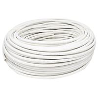 Micro Connectors 250 Ft. CAT 6 Bulk Ethernet Cable - White