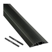 D-Line Medium Duty Floor Cable Cover, 6 ft. - Black