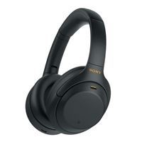 Sony WH-1000XM4 Active Noise Canceling Wireless Bluetooth Over-Ear Headphones - Black