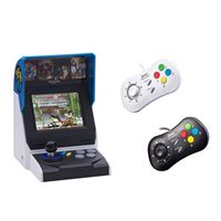 SNK NEOGEO Mini Pro Player Pack - Includes 2 Game Pads (1 Black & 1 White) and HDMI Cable