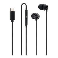 Targus iStore Comfort Fit Wired Earbuds with USB-C Connector - Black