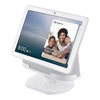 Wasserstein Adjustable Stand for Google Nest Hub Max (Charcoal)