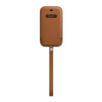 Apple Leather Sleeve with MagSafe for iPhone 12 Mini - Saddle Brown