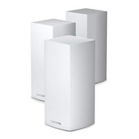 Linksys MX12600 Velop Tri-Band AX4200 Whole Home Mesh Router WiFi 6 System 3 pack