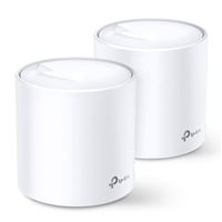 TP-LINK AX1800 Dual-Band Whole Home Mesh Wi-Fi 6 System (2-Pack); Connect  up to 150 devices; coverage up to 4000 sq ft; 1 - Micro Center