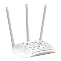 TP-LINK WiFi Access Point(TL-WA901N), N450 Wireless Bridge, 2.4Ghz 450Mbps, Supports Multi-SSID/Client/Bridge/Range Extender, 3 Fixed Antennas, Passive PoE Injector Included