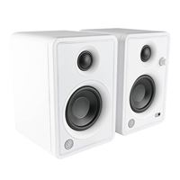 Mackie CR-X Series, 3-Inch 2 Channel Stereo Multimedia Computer Monitors with Professional Studio-Quality Sound and Bluetooth - White (CR3-XBTLTD-WHT)