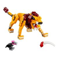 Lego Creator 3 in 1 Wild Lion 31112 3 in 1 Toy Building Kit Featuring Animal Toys for Kids, New 2021 (224 Pieces)