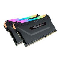 Corsair VENGEANCE RGB PRO 16GB (2 x 8GB) DDR4-3600 PC4-28800 CL16 Dual Channel Desktop Memory Kit CMW16GX4M2D36K1 - Black