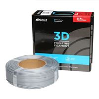 Inland 1.75mm Silver PLA+ 3D Printer Filament - Spooless