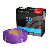 Inland 1.75mm Purple PLA+ 3D Printer Filament - Spooless