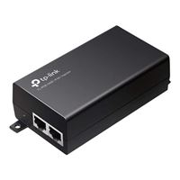 TP-LINK 802.3af/at Gigabit PoE+ Injector Convert Non-PoE to PoE Adapter Auto Detects Required Power, up to 30W Plug & Play Desktop/Wall-Mount Distance Up to 100 meters (328 ft.) (TL-PoE160S)