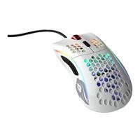 Glorious Model D- (Minus) Gaming Mouse, Glossy - White