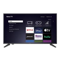 Element E2AA40R-G 40&quot; Class (39.5&quot; Diag.) Full HD Smart Roku LED TV