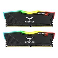 TeamGroup T-FORCE Delta RGB 16GB (2 x 8GB) DDR4-3200 PC4-25600 CL16...