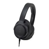 Audio-Technica ATH-SR50 Sound Reality High-Resolution Over-Ear Headphones - Black
