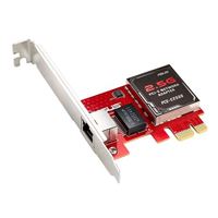 ASUS PCE-C2500 2.5G Base-T PCIe Network Adapter with backward compatibility Supporting 2.5G/1G/100Mbps, RJ45 Port