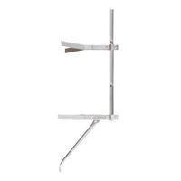 Ambient Weather EZ-30-12 Stable Gable Mounting Kit with Mast
