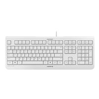 Cherry KC 1000 JK-0800EU-0 Wired Keyboard - White Grey