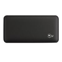 Glorious Mouse Wrist Pad/Rest, Stitched Edges, Ergonomic, Foam Interior 8x4 inches/(0.7in/17mm) Thick (GW-M) - Black