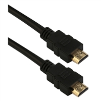 QVS HDMI Male to Male UltraHD 4K with Ethernet Active Cable 82 ft./ 25 M - Black