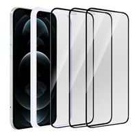 Inland 2.5D Rock Edge to Edge Double Tempered Glass Screen Protector for iPhone 12 Pro Max 3-Pack