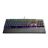 EVGA Z15 RGB Gaming Keyboard, RGB Backlit LED, Hotswappable Mechanical - Kaihl Speed Bronze Switches (Clicky)