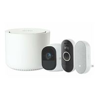 Arlo Smart Home Pro HD Wireless Camera Plus Audio Doorbell and Chime System