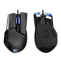 EVGA X17 Gaming Mouse, Wired, Customizable, 16,000 DPI, 5 Profiles, 10 Buttons, Ergonomic 903-W1-17BK-KR - Black