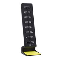  NoteTower Desktop Pro Document Holder - 2 Page Paper Holder, Easy Loading for Fast Typing, Displays Papers & Photos, Organizes Sticky Notes, Includes 50 Sheets 3&quot;x3&quot; Sticky Notes - Black